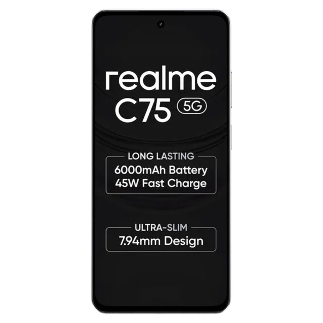 Realme C75 5G (4/128 GB, Lily White)_1