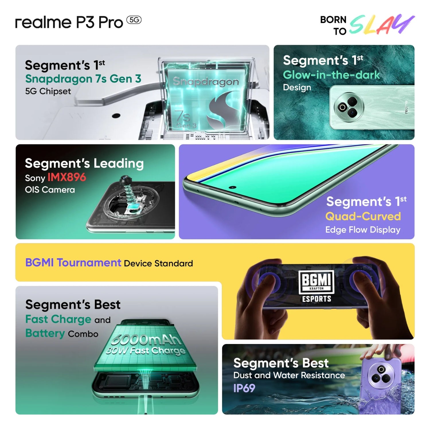 Realme P3 Pro 5G (12/256 GB, Nebula Glow)_6