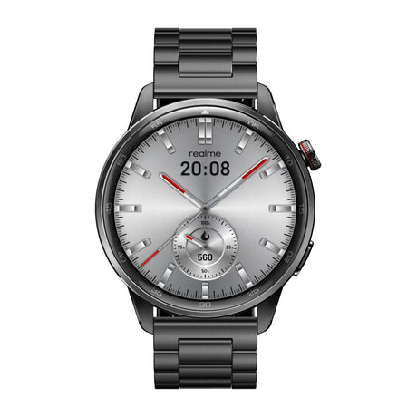 Realme Watch S2 with AMOLED Display Bluetooth Calling - Metallic Grey_1