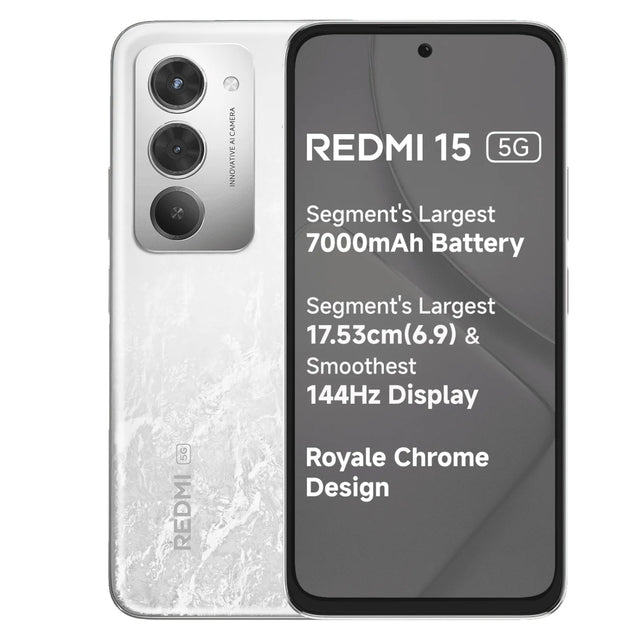 Redmi 15 5G (6/128 GB, Frosted White)_1