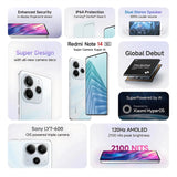 Redmi Note 14 5G (8/128 GB, Mystique White)
