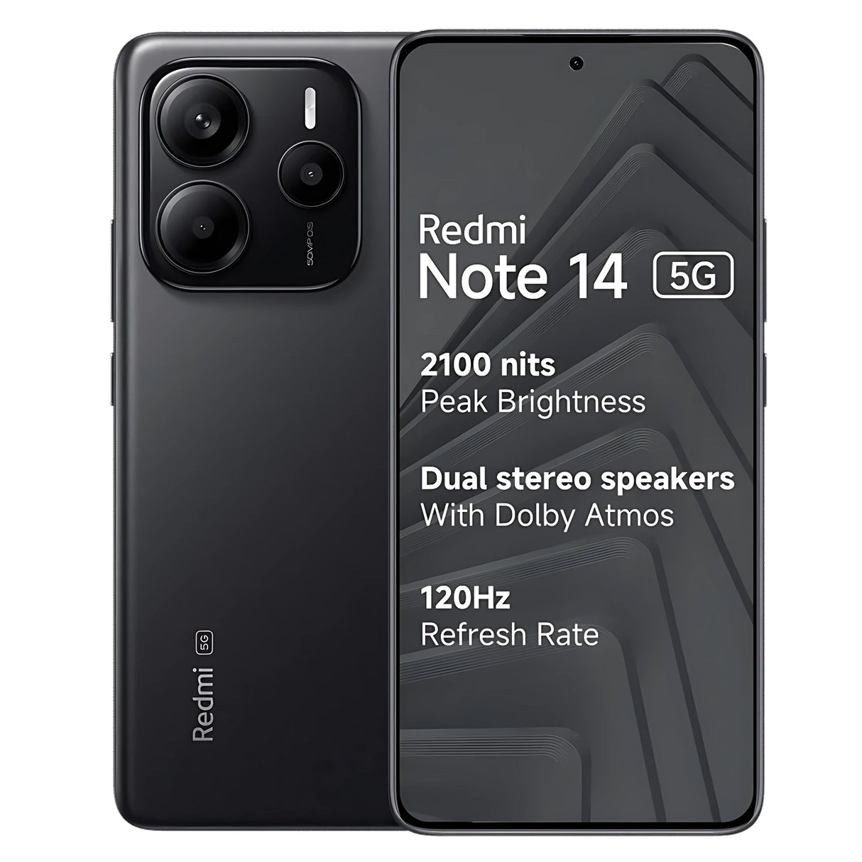 Redmi Note 14 5G (6/128 GB, Titan Black)