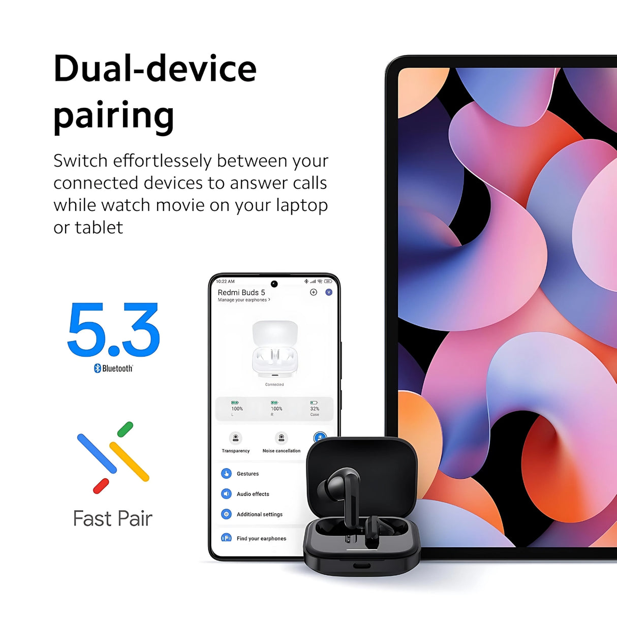 Redmi Buds 5 – Fusion White_2