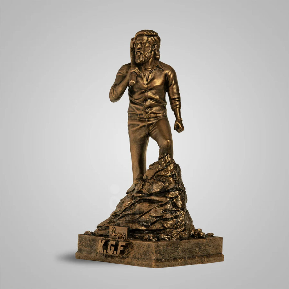 Rocky Bhai KGF Universe Official 7.5 In Sculpture - Antique Bronze