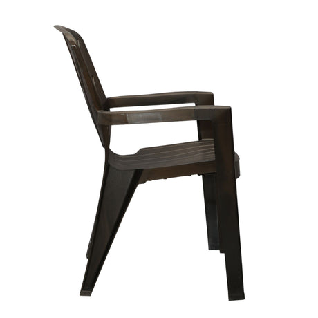 Settle Royale Arm Plastic Chair - Antique