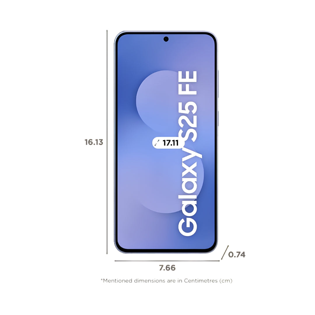 SAMSUNGS25FE5G8_256GB_Navy__Dimensionview