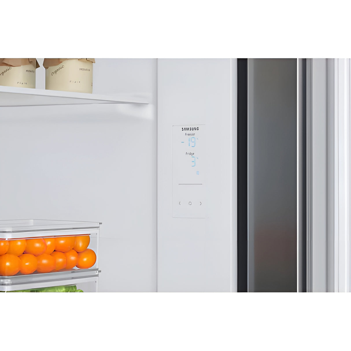 Samsung 653L Side-by-Side Refrigerator (RS76CG80X0S9HL) –Refined Inox