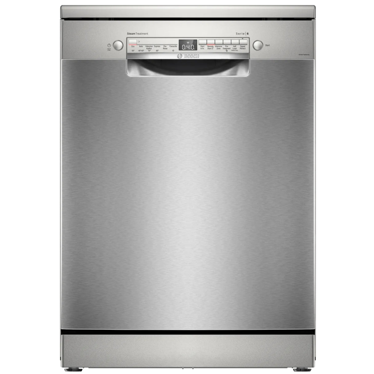SMS6IKI01I-IOT-Silver-14PL BOSCH DISHWASHER - Stainless Steel