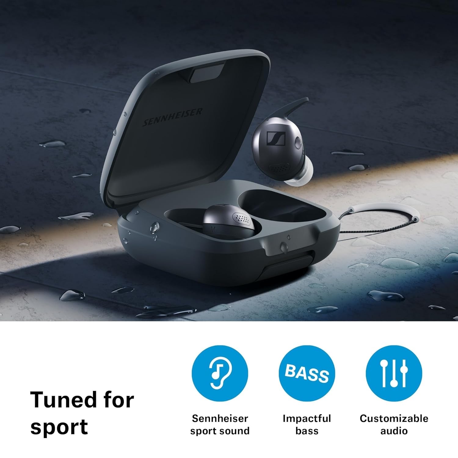 Sennheiser Momentum Sport True Wireless Earbuds - Olive_5