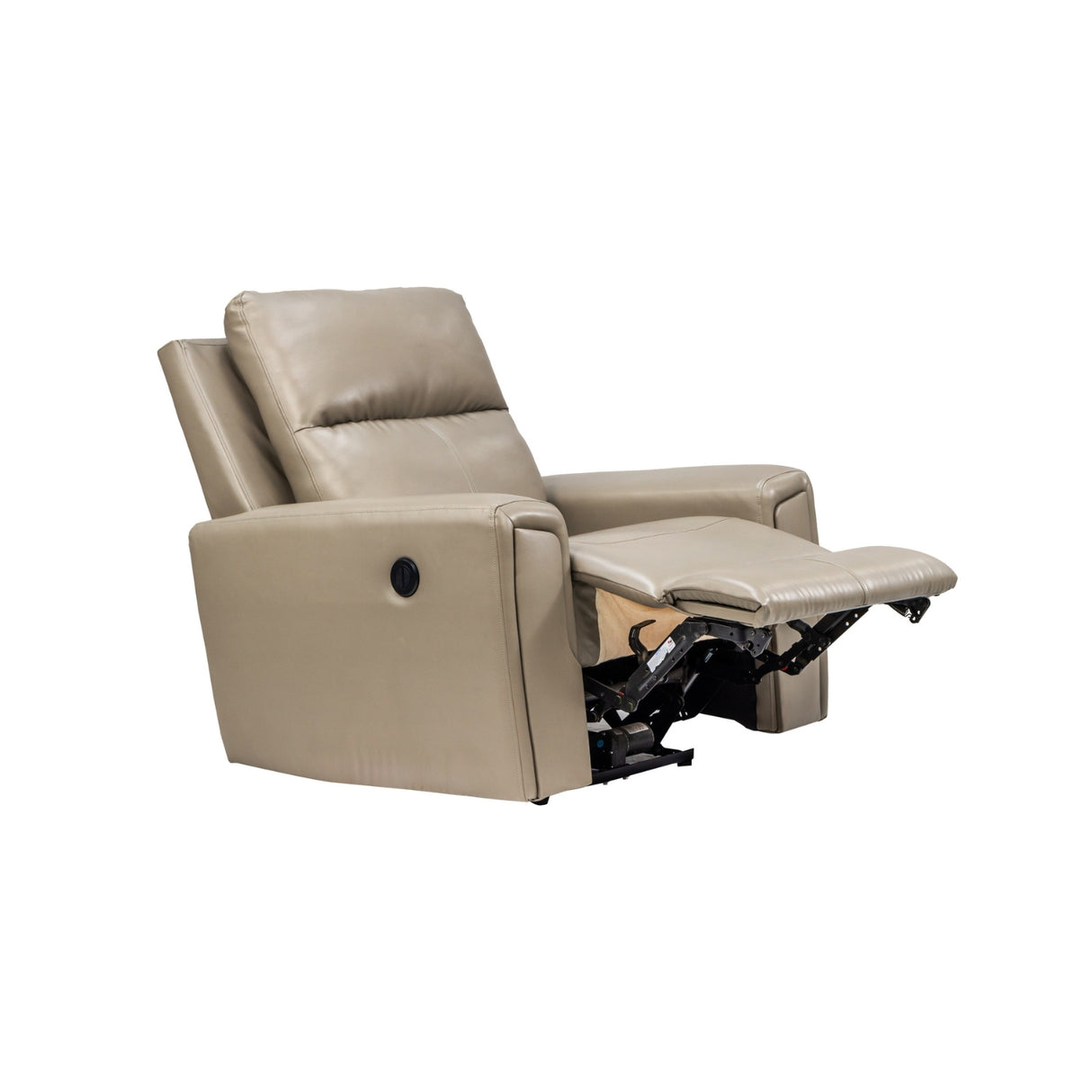 Salzburg Rexine Recliner 1 Seater – Light Grey