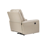 Salzburg Rexine Recliner 1 Seater – Light Grey