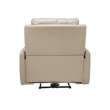 Salzburg Rexine Recliner 1 Seater – Light Grey
