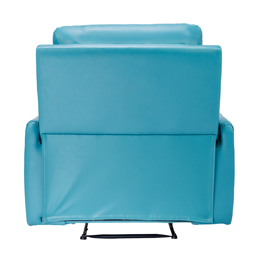 Salzburg Supreme Rexine Recliner 1-Seater - Blue_7
