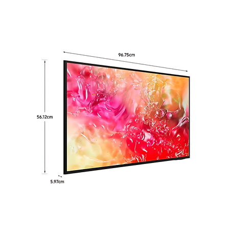 Samsung 43 inch 4K UHD Smart TV – Crystal Clear Picture Immersive Audio Smart Hub HDR Voice Control HDMI USB Ports Energy-Efficient Black