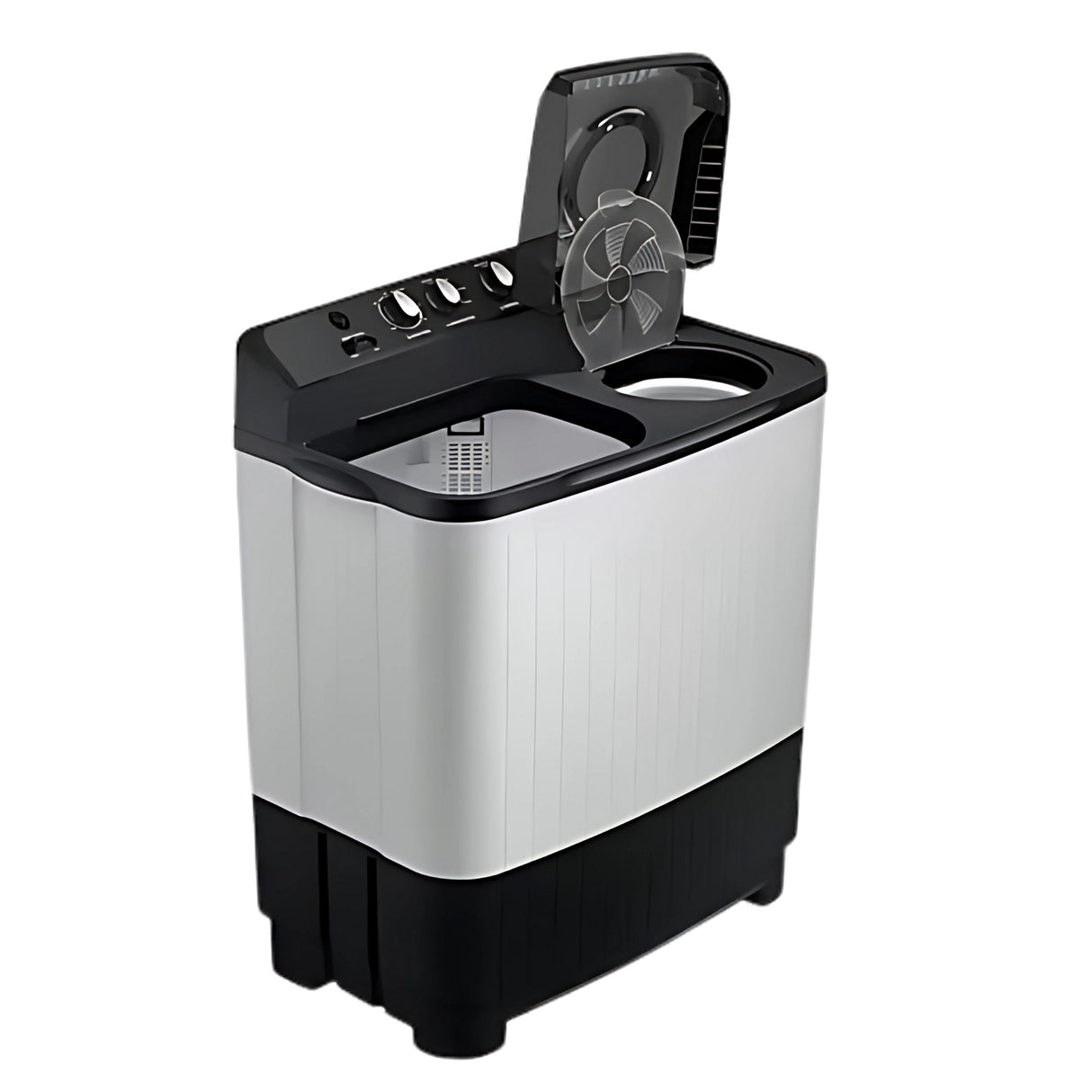 Samsung WT80C4200GG/TL Semi-Automatic Top Load Washing Machine 8 Kg - Dark Gray