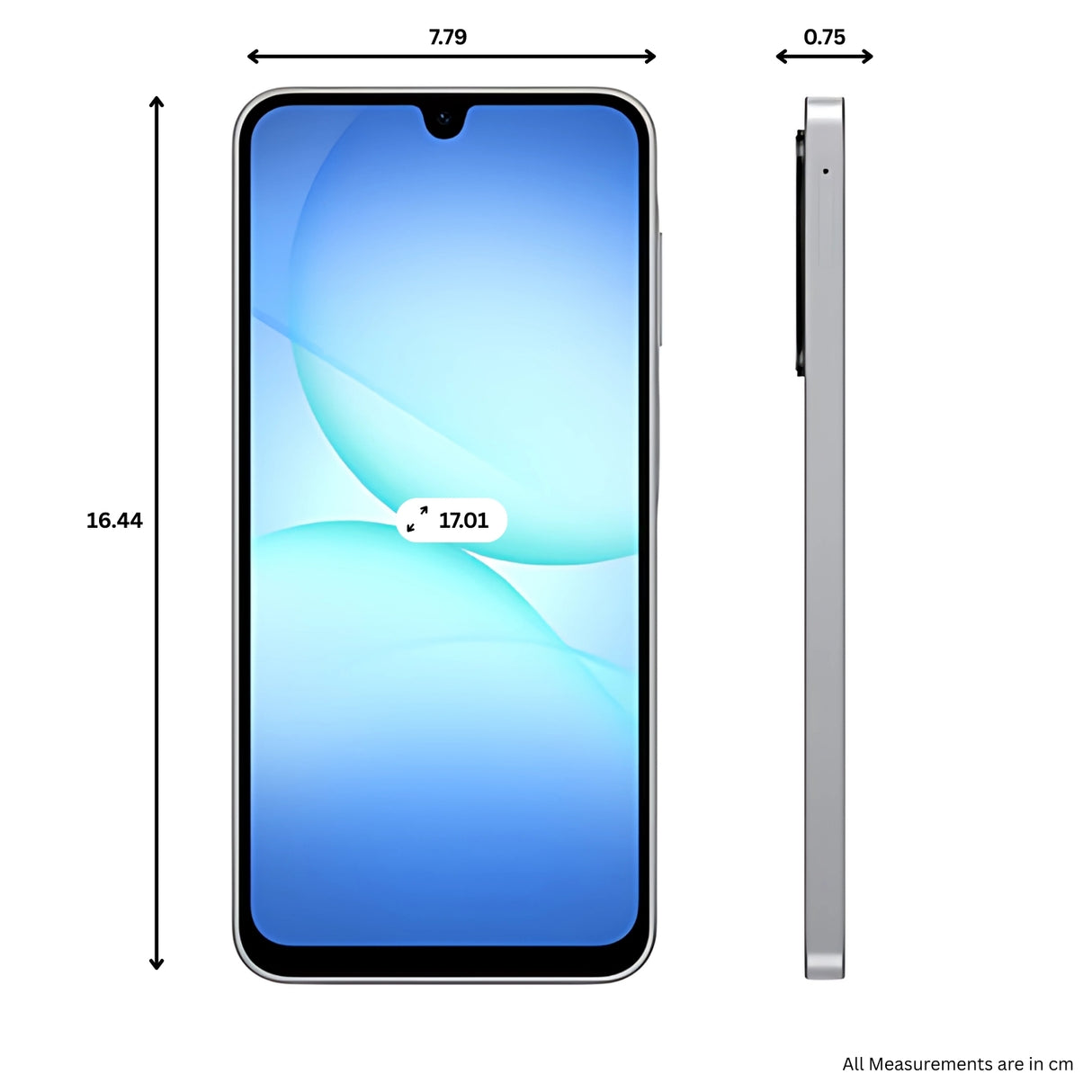 Samsung Galaxy A17 5G (8/128 GB, Grey)