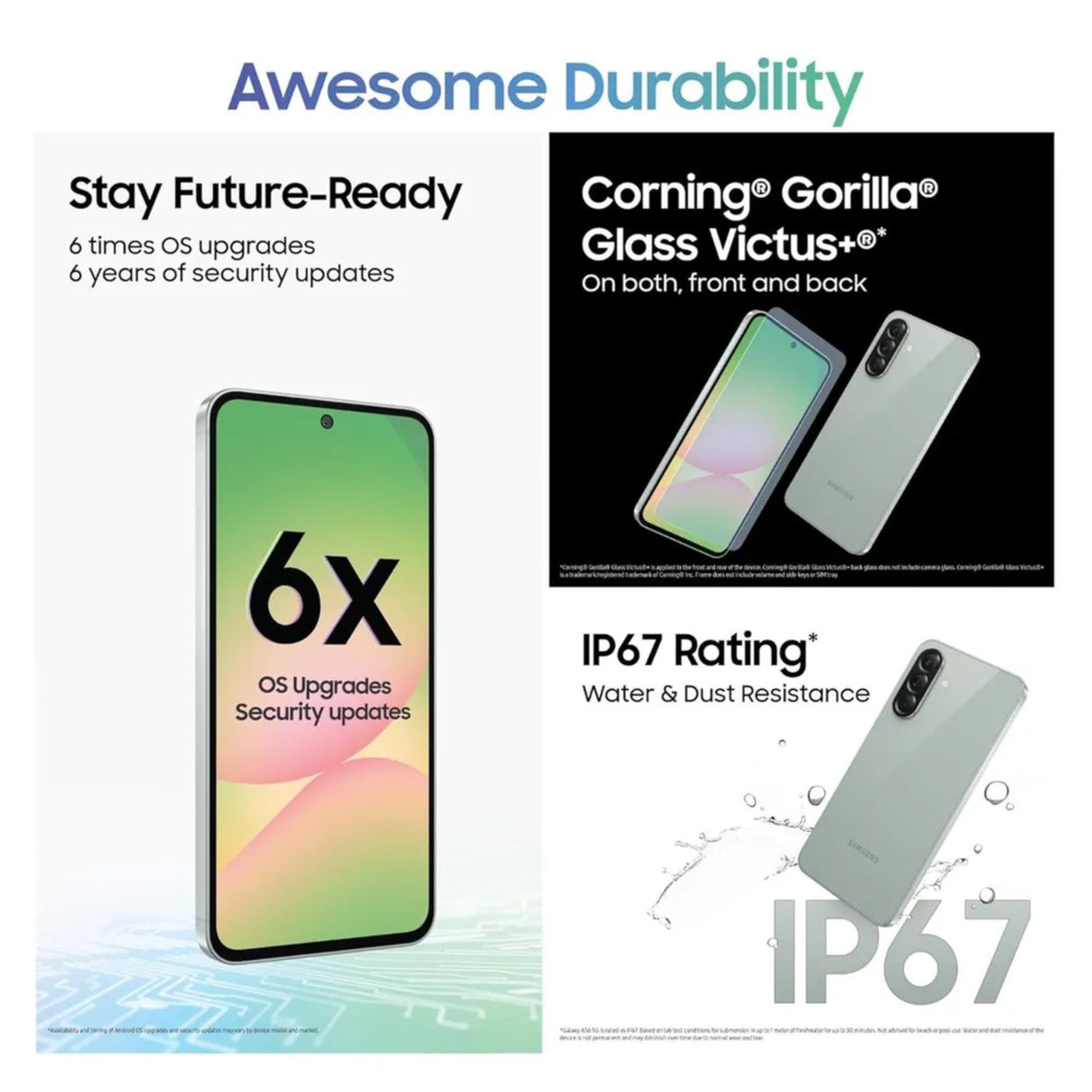 Samsung Galaxy A56 5G (8/256 GB, Awesome Graphite)