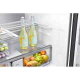 Samsung RF71DB9950QDTL BESPOKE AI 809 L 4-Door Flex Refrigerator - Clean Charcoal with Stainless Steel