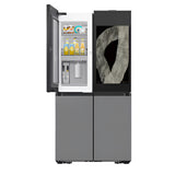 Samsung RF71DB9950QDTL BESPOKE AI 809 L 4-Door Flex Refrigerator - Clean Charcoal with Stainless Steel