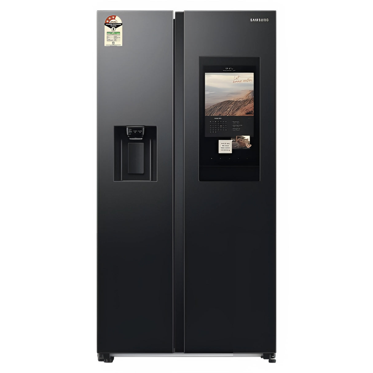 Samsung RS7HCG8543B1HL 3 Star 615 L Side by Side Refrigerator - Black