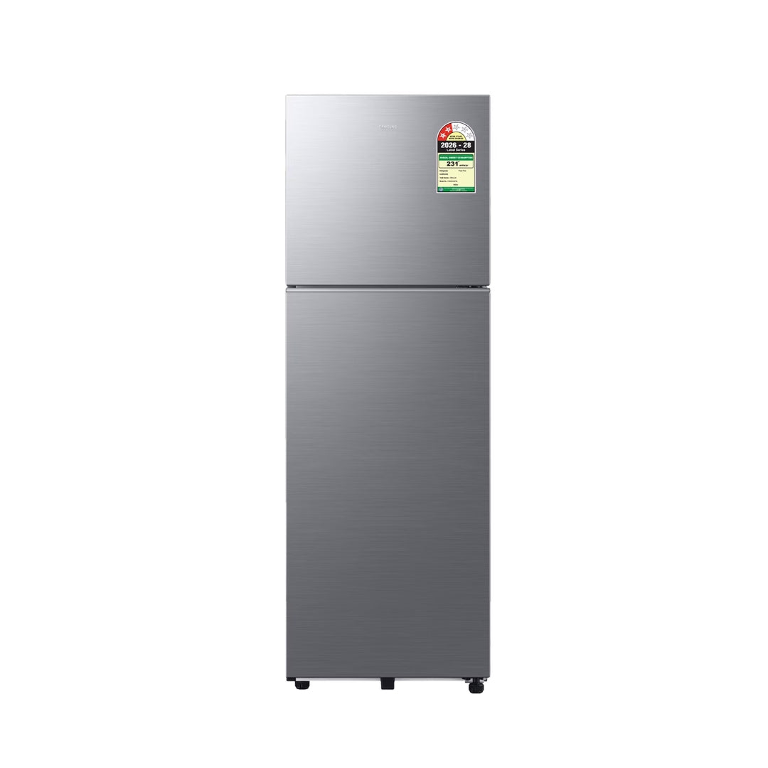Samsung 256 L Double Door Refrigerator RT40H30U2PNL - Front View - 1