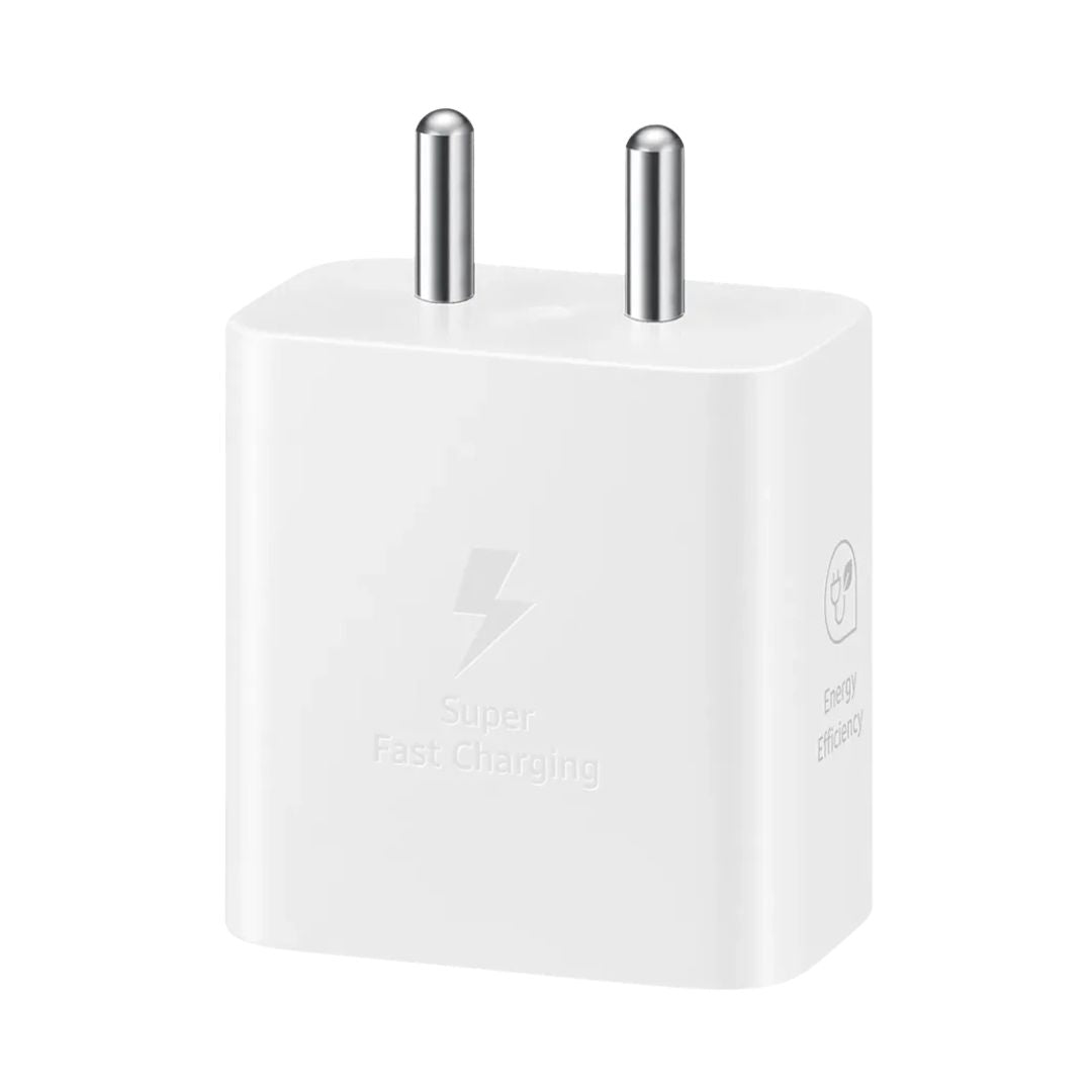 Samsung 25W Adapter-White_Front view