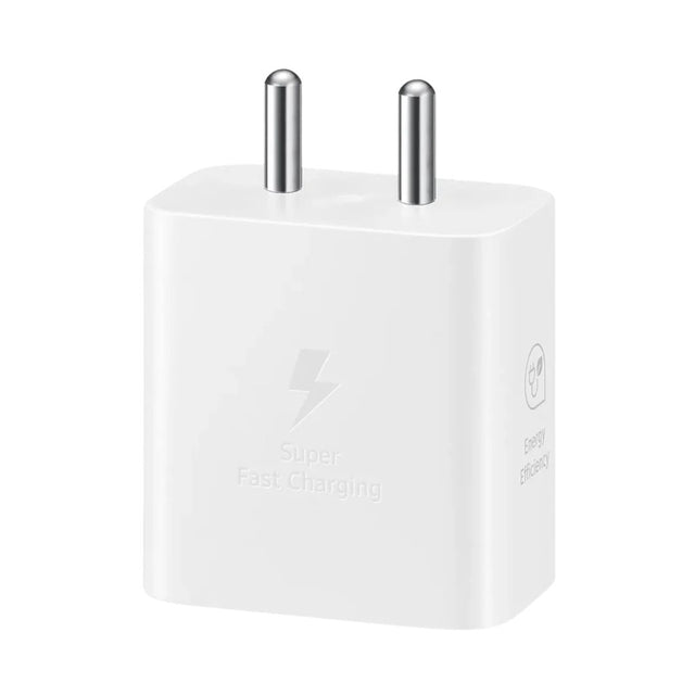 Samsung 25W Adapter-White_Front view