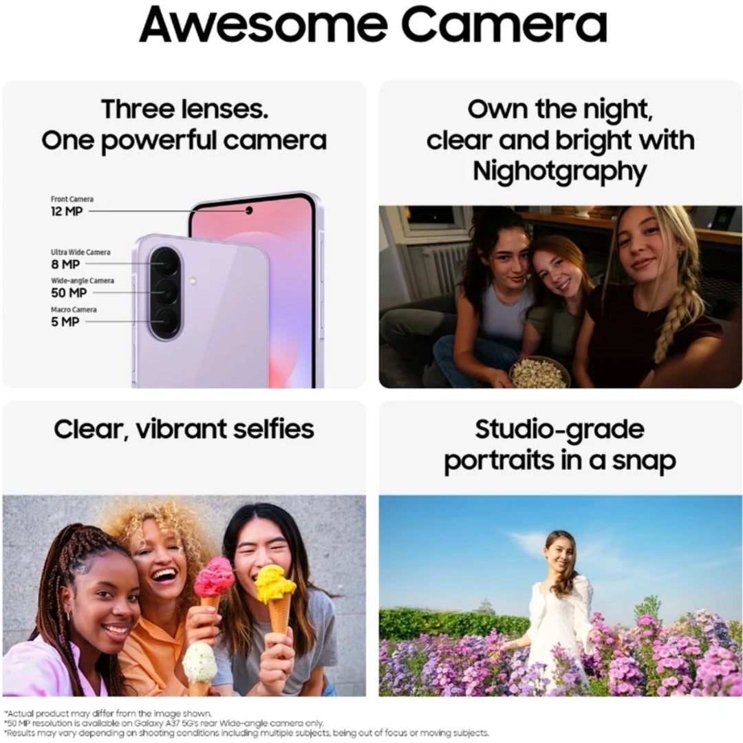 Samsung A37 5G_8_128GB_AwesomeCharcoal__Features