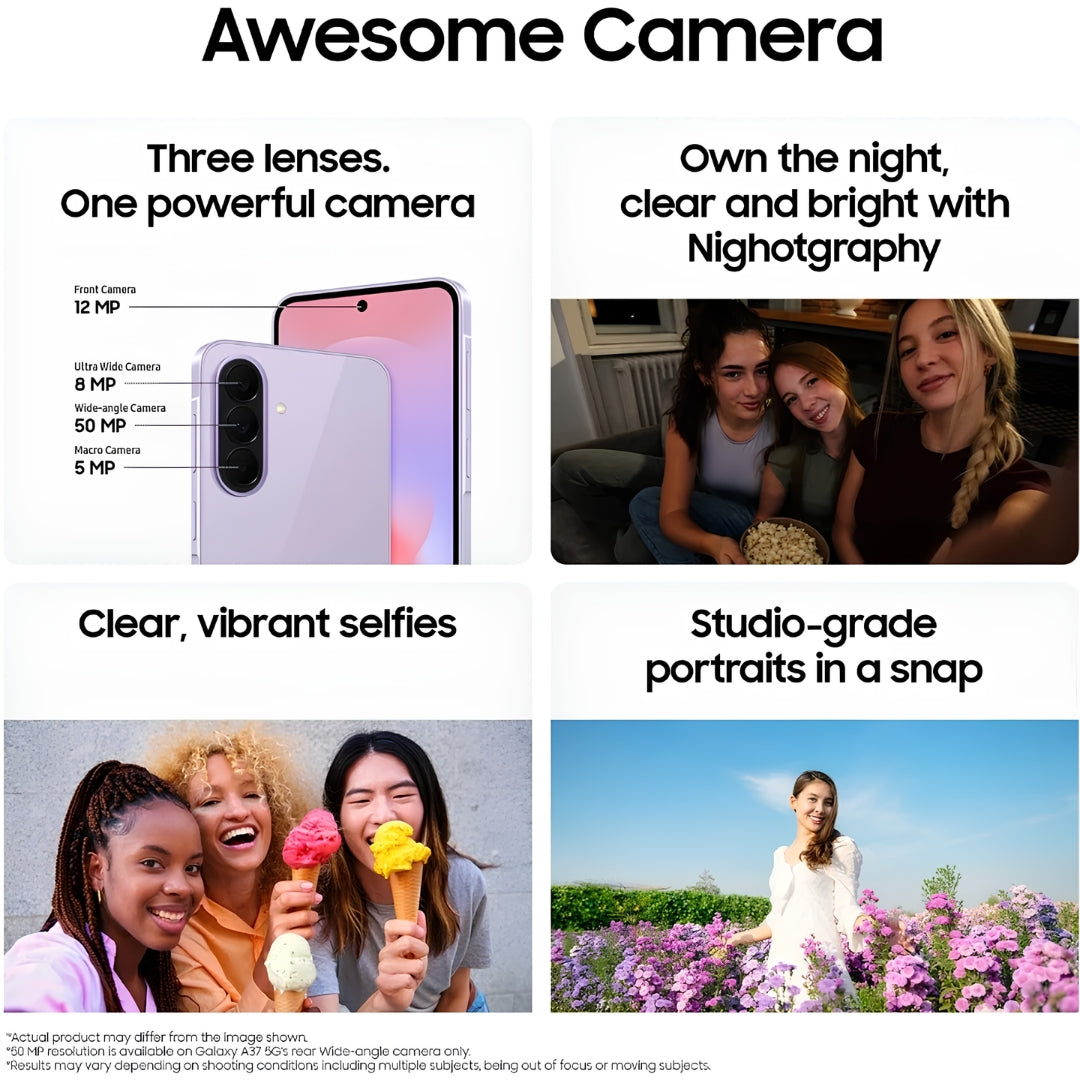 Samsung A37 5G_8_128GB_AwesomeGraygreen__Features