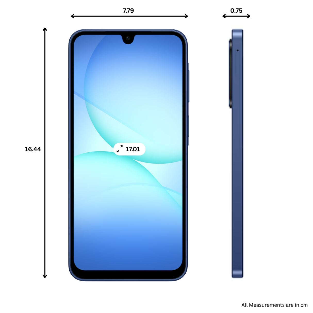 Samsung Galaxy A17 5G (8/128 GB, Blue)_5
