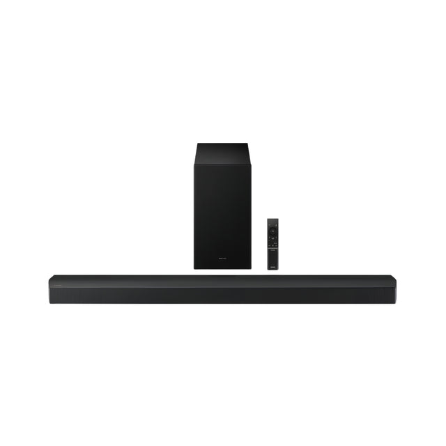 Samsung HW-B750F/XL 400W 5.1 Channel Dolby Audio Wireless Subwoofer Bluetooth Soundbar – Black_Front_View