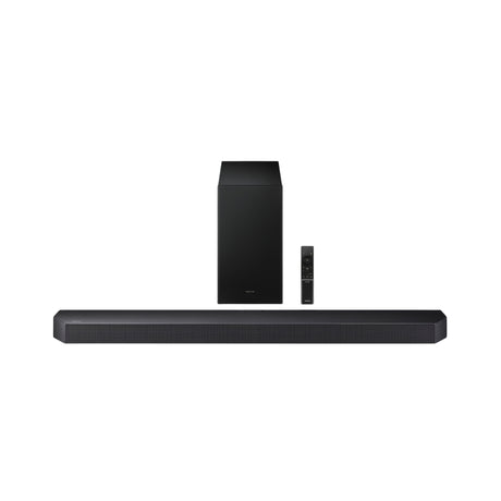 Samsung HW‑Q600F 3.1.2 Channel Dolby Atmos Soundbar - Black_Front_View