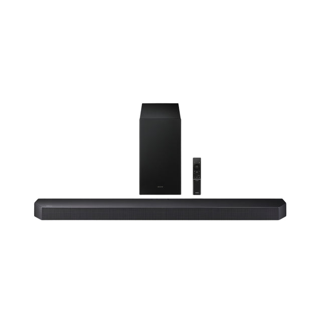 Samsung HW‑Q600F 3.1.2 Channel Dolby Atmos Soundbar - Black_Front_View