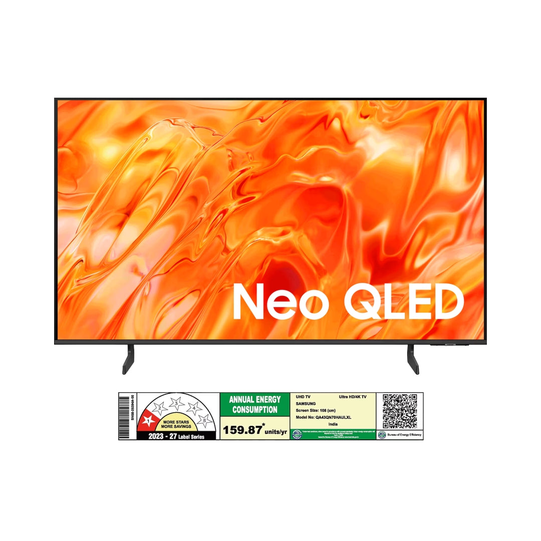 Samsung QA43QN70HAULXL 4K QLED TV - 43 Inch_Front View 1