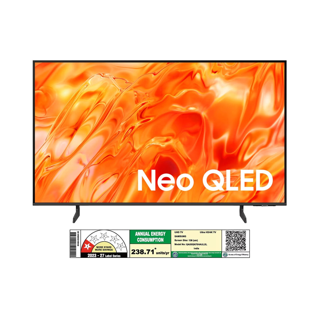 Samsung QA55QN70HAULXL 4K QLED TV - 55 Inch_Front View 1