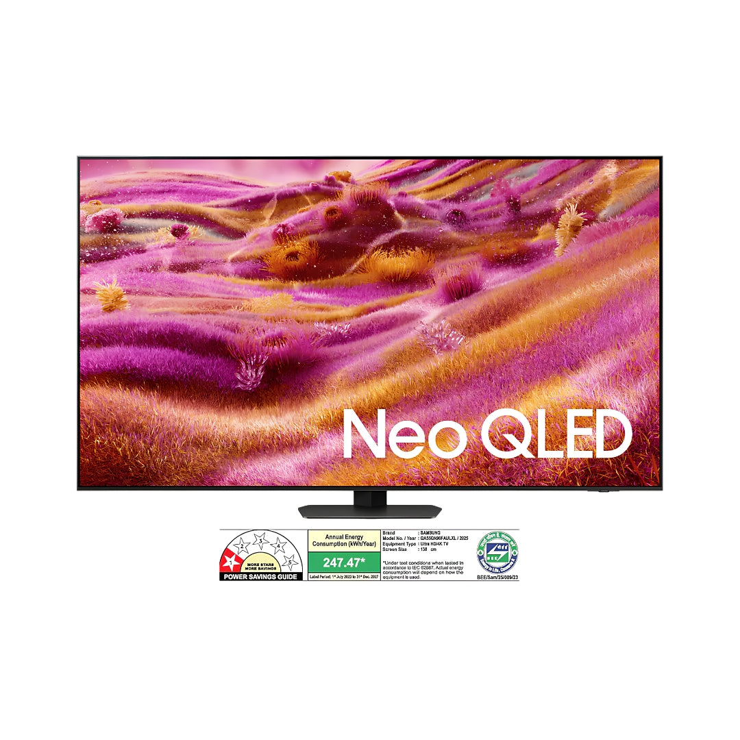 Samsung QA55QN90FAULXL 4K QLED TV - 55 Inch_Front View 1