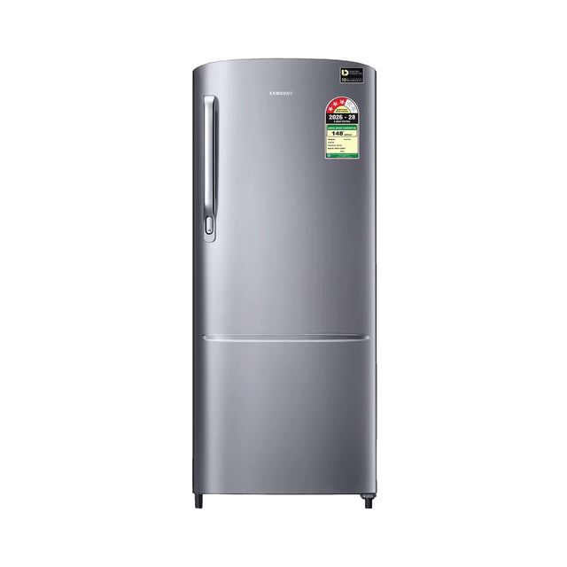Samsung RR20H1723S8_HL Single Door Refrigerator 183 L - Elegant Inox_Front View