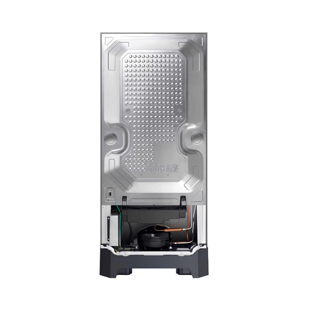 Samsung RR20H1812HV Single Door Refrigerator 183 L - Himalayan Poppy Blue Back View_9