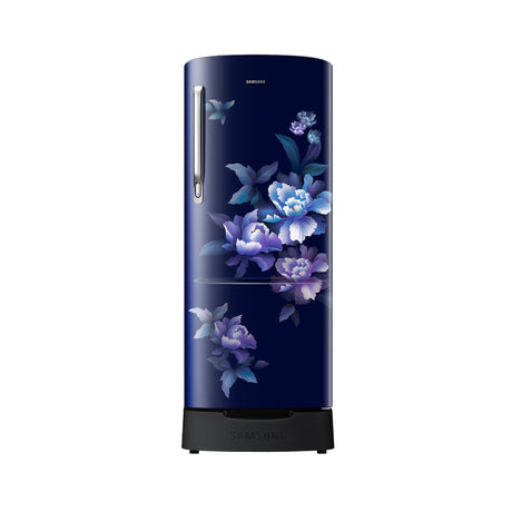 Samsung RR20H1812HV Single Door Refrigerator 183 L - Himalayan Poppy Blue Front View_1