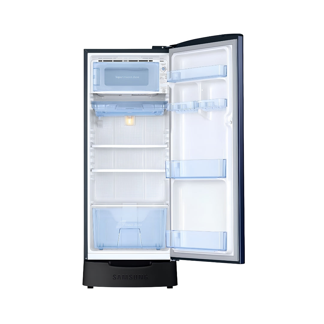 Samsung RR20H1812HV Single Door Refrigerator 183 L - Himalayan Poppy Blue Product Open View_4