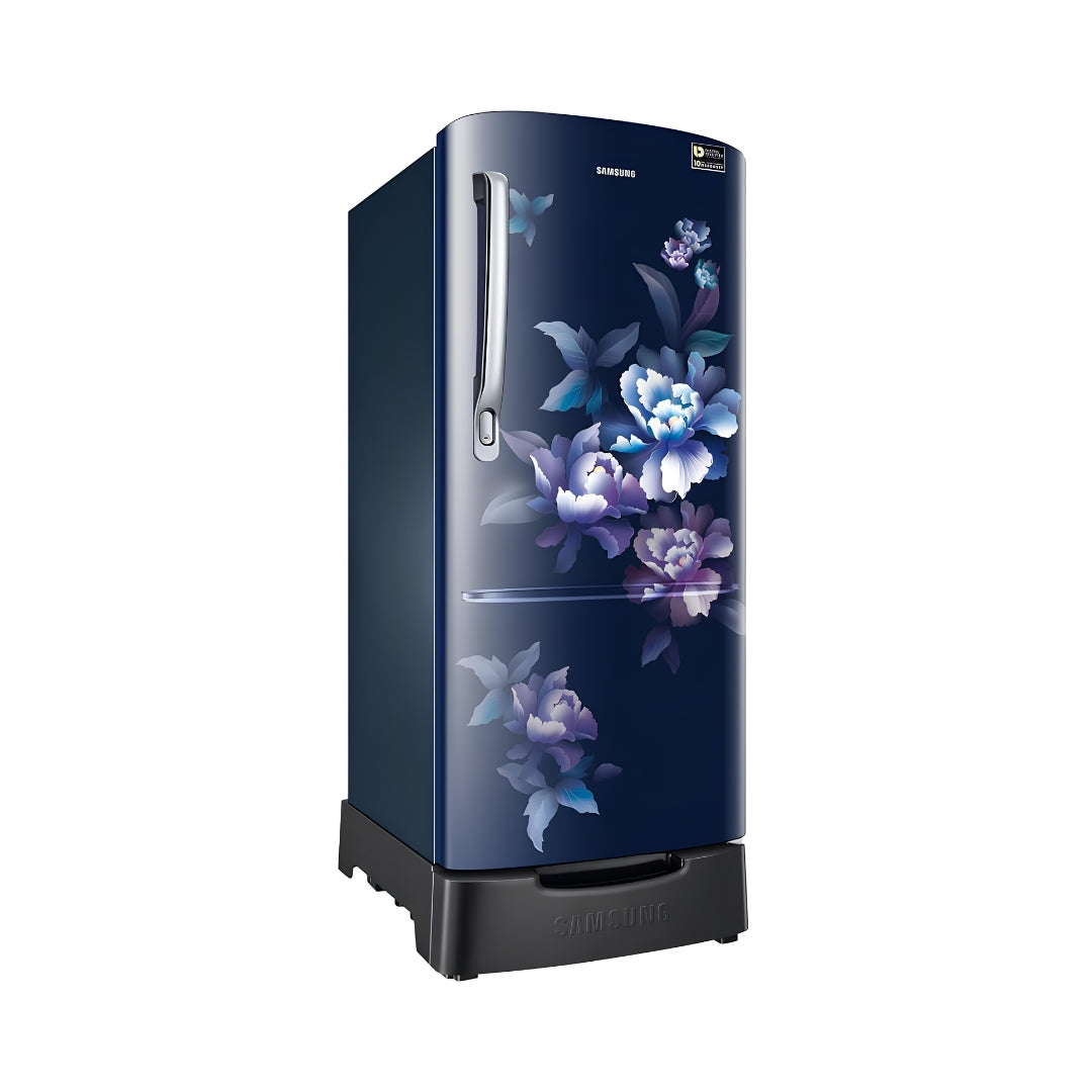 Samsung RR20H1812HV Single Door Refrigerator 183 L - Himalayan Poppy Blue Right View_3
