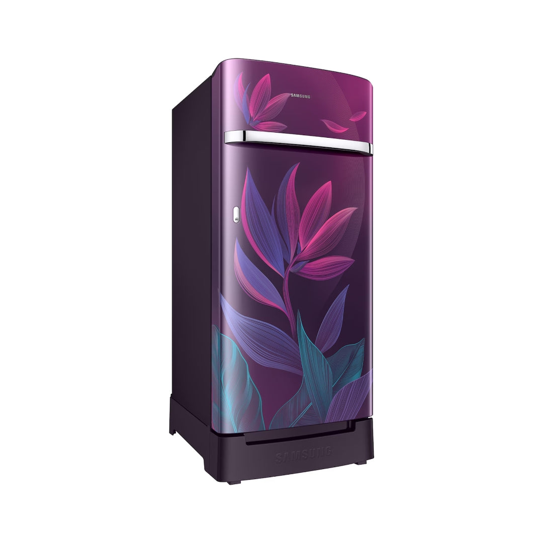 Samsung RR21H2H259R_HL Single Door Refrigerator 189 L - Paradise Bloom Purple_2