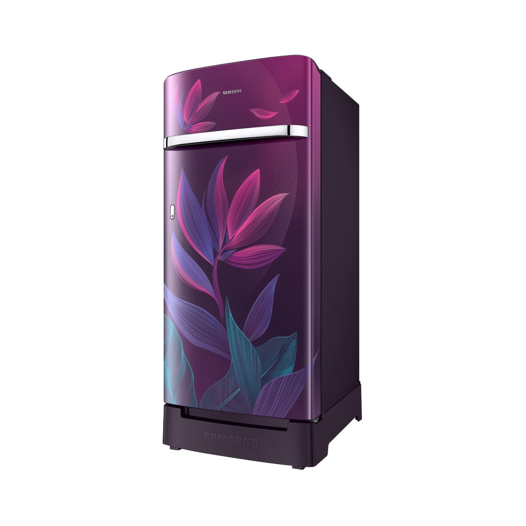 Samsung RR21H2H259R_HL Single Door Refrigerator 189 L - Paradise Bloom Purple_3