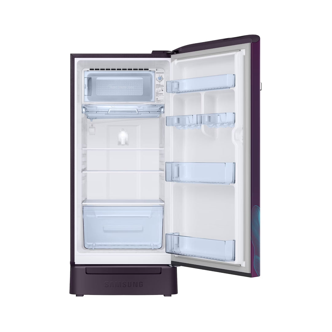 Samsung RR21H2H259R_HL Single Door Refrigerator 189 L - Paradise Bloom Purple_4