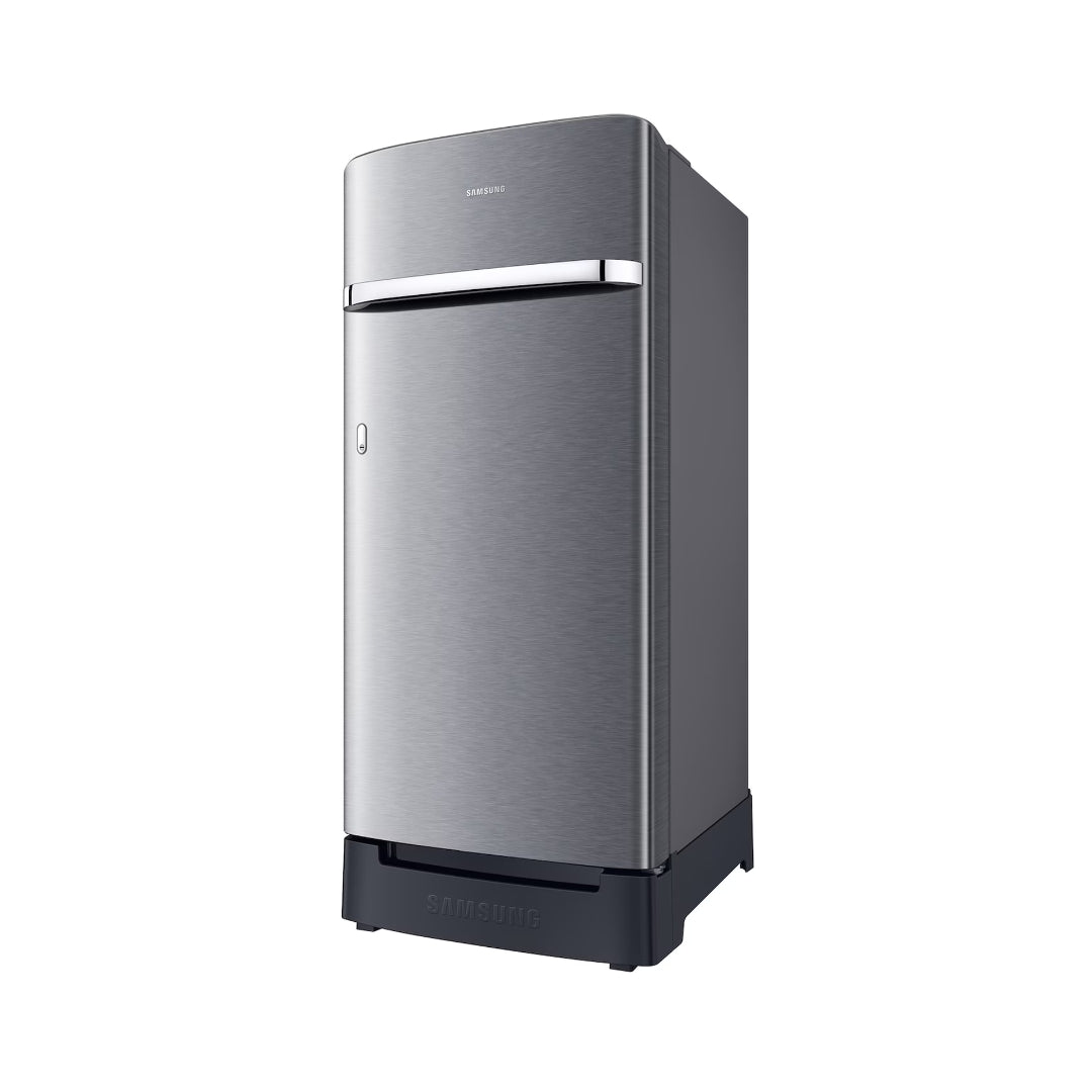 Samsung RR21H2H25S8 Single Door Refrigerator 189 L - Elegant Inox Left View_2