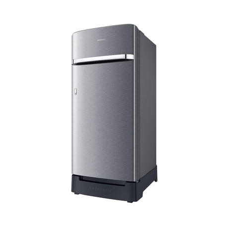 Samsung RR21H2H25S8 Single Door Refrigerator 189 L - Elegant Inox Left View_2