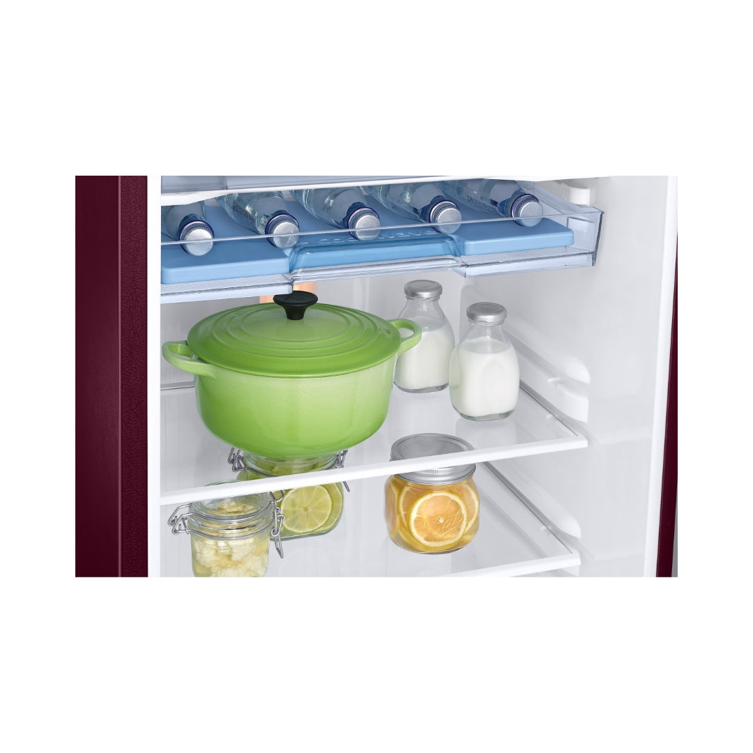 Samsung RR26H3832BR_HL Single Door Refrigerator 246 L - Begonia Red_10