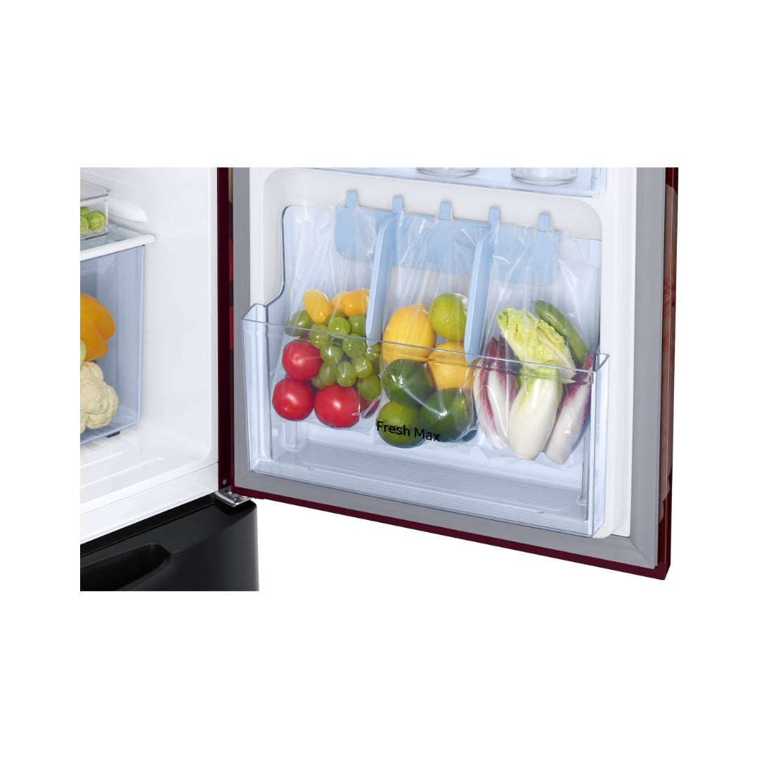 Samsung RR26H3832BR_HL Single Door Refrigerator 246 L - Begonia Red_6