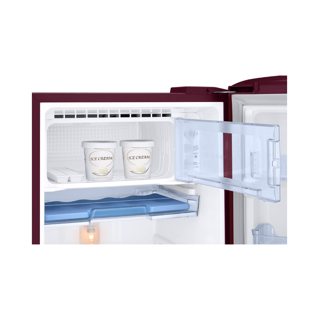 Samsung RR26H3832BR_HL Single Door Refrigerator 246 L - Begonia Red_8