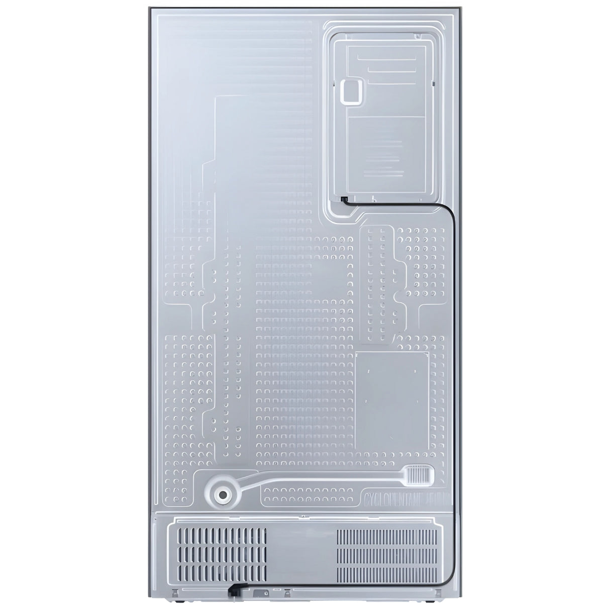 Samsung RS7HCG8543B1HL 3 Star 615 L Side by Side Refrigerator - Black_4